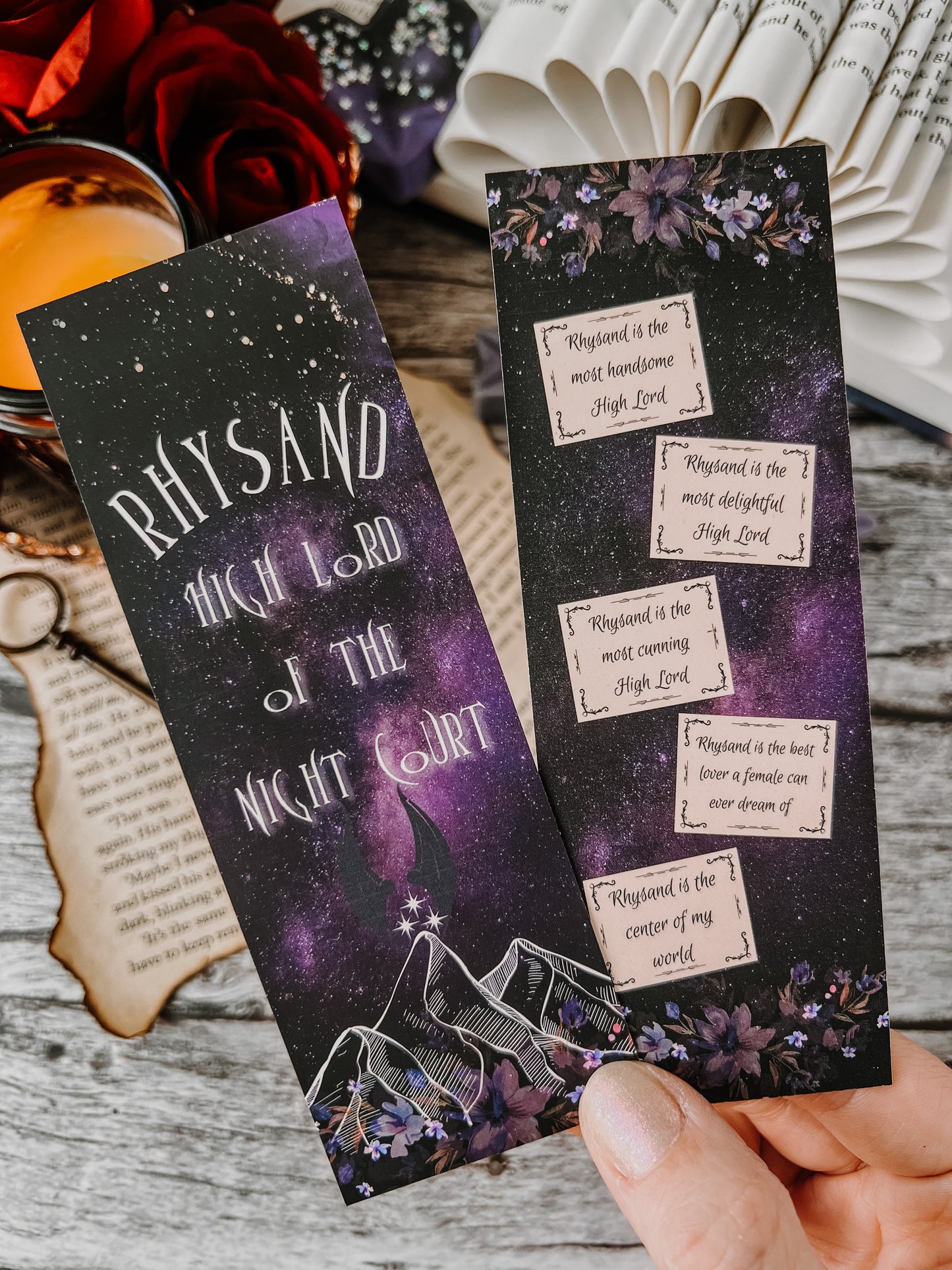 Rhysand ACOTAR - Oficially Licensed Bookmark