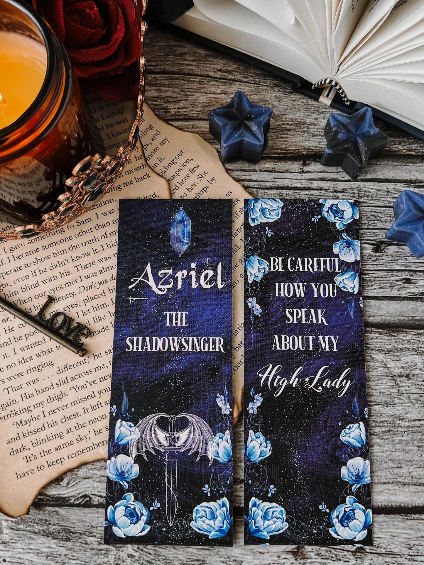 Azriel ACOTAR - Oficially Licensed Bookmark