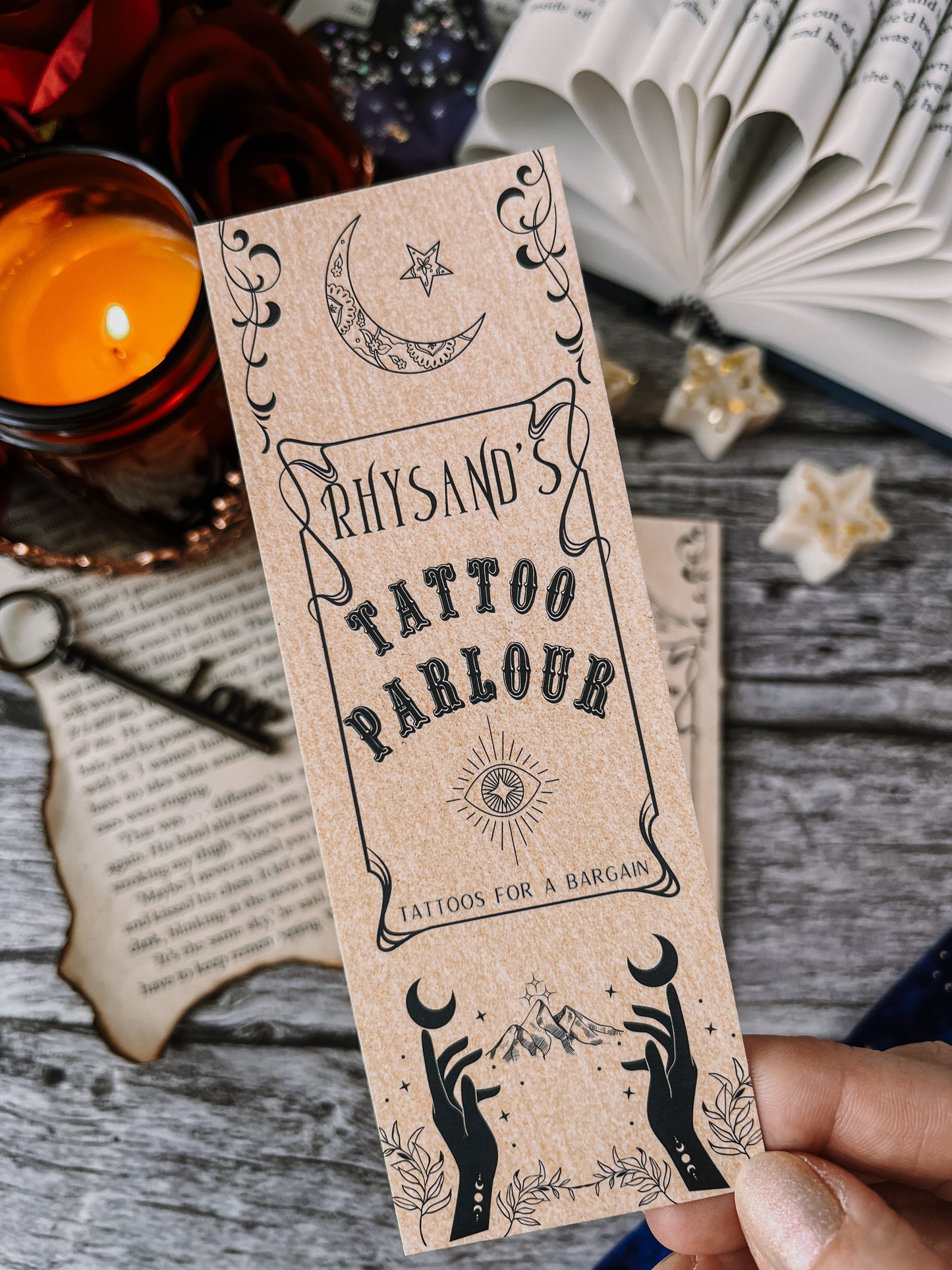 Rhysand's Tattoo Parlour ACOTAR - Officially Licensed Bookmark