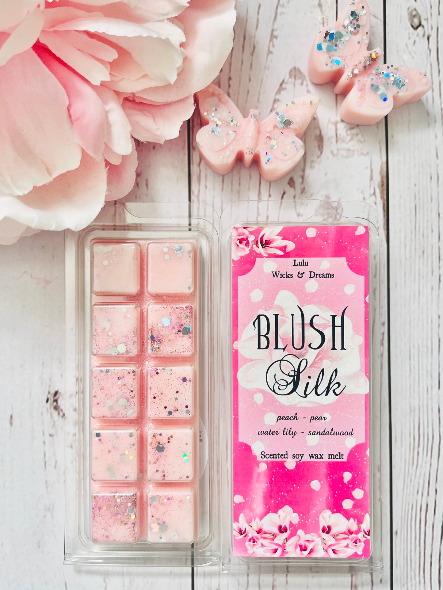 Blush Silk - Wax Melt Clamshell