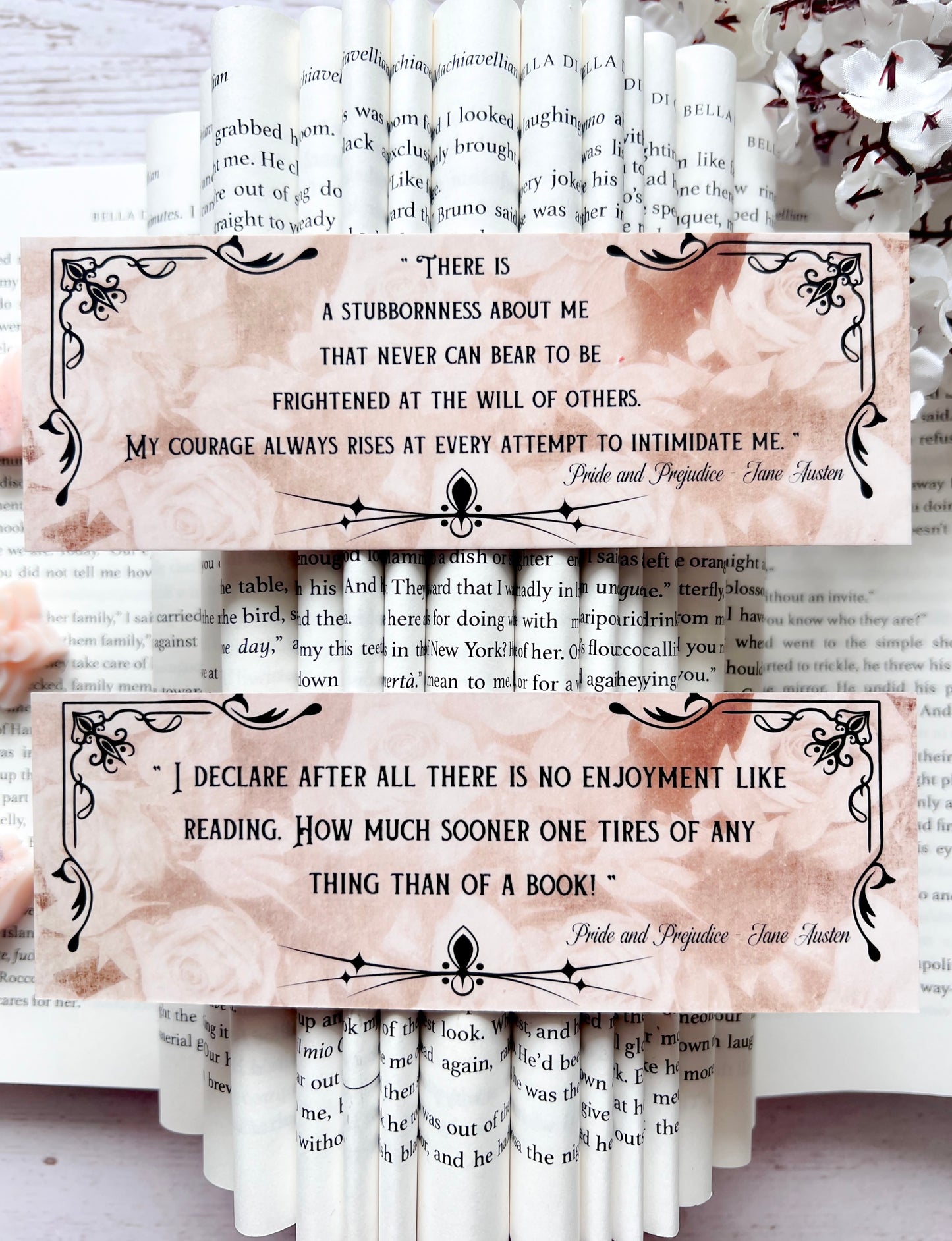 Pride and Prejudice Quotes Bookmark