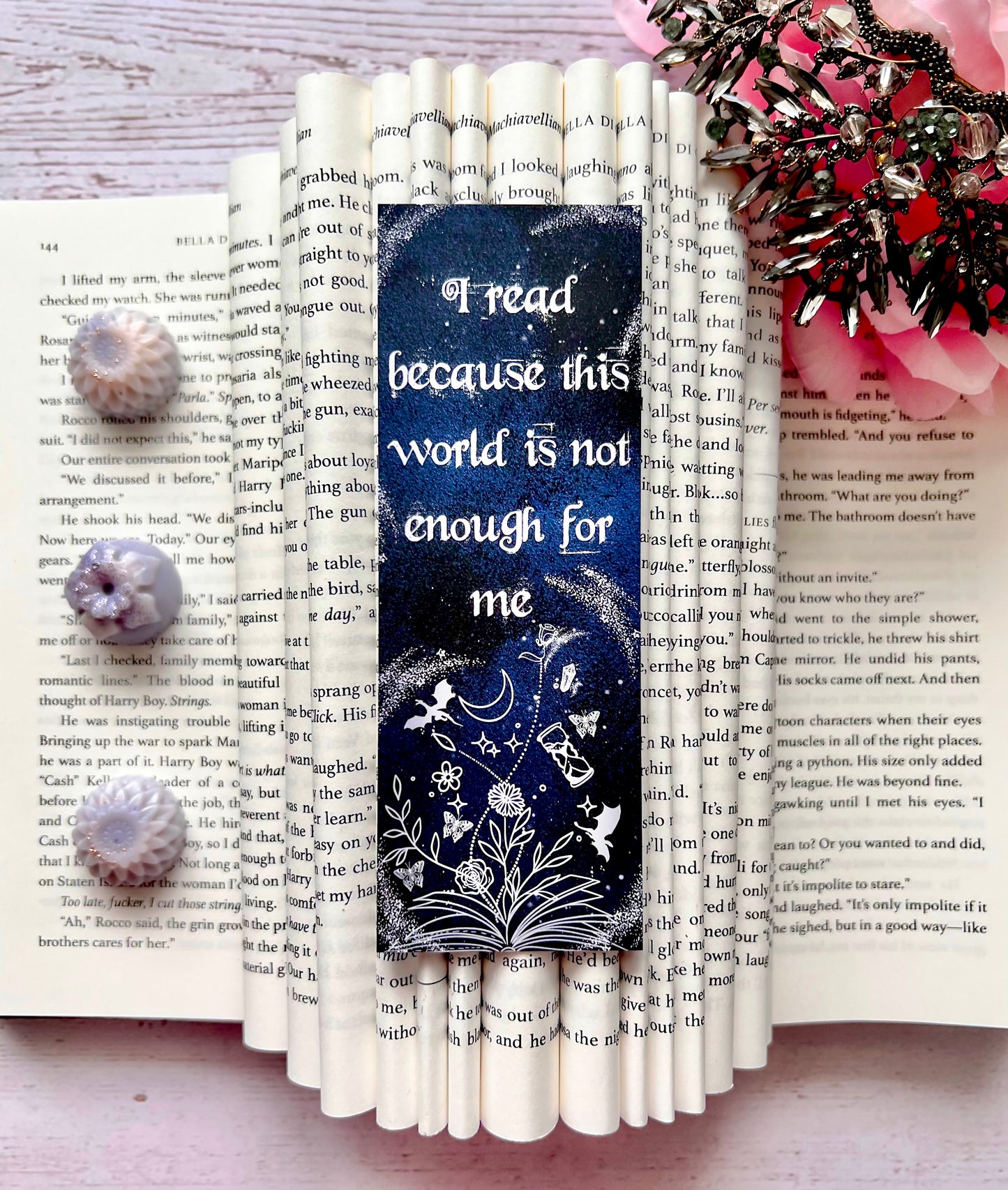 Fantasy Books Quote Bookmark