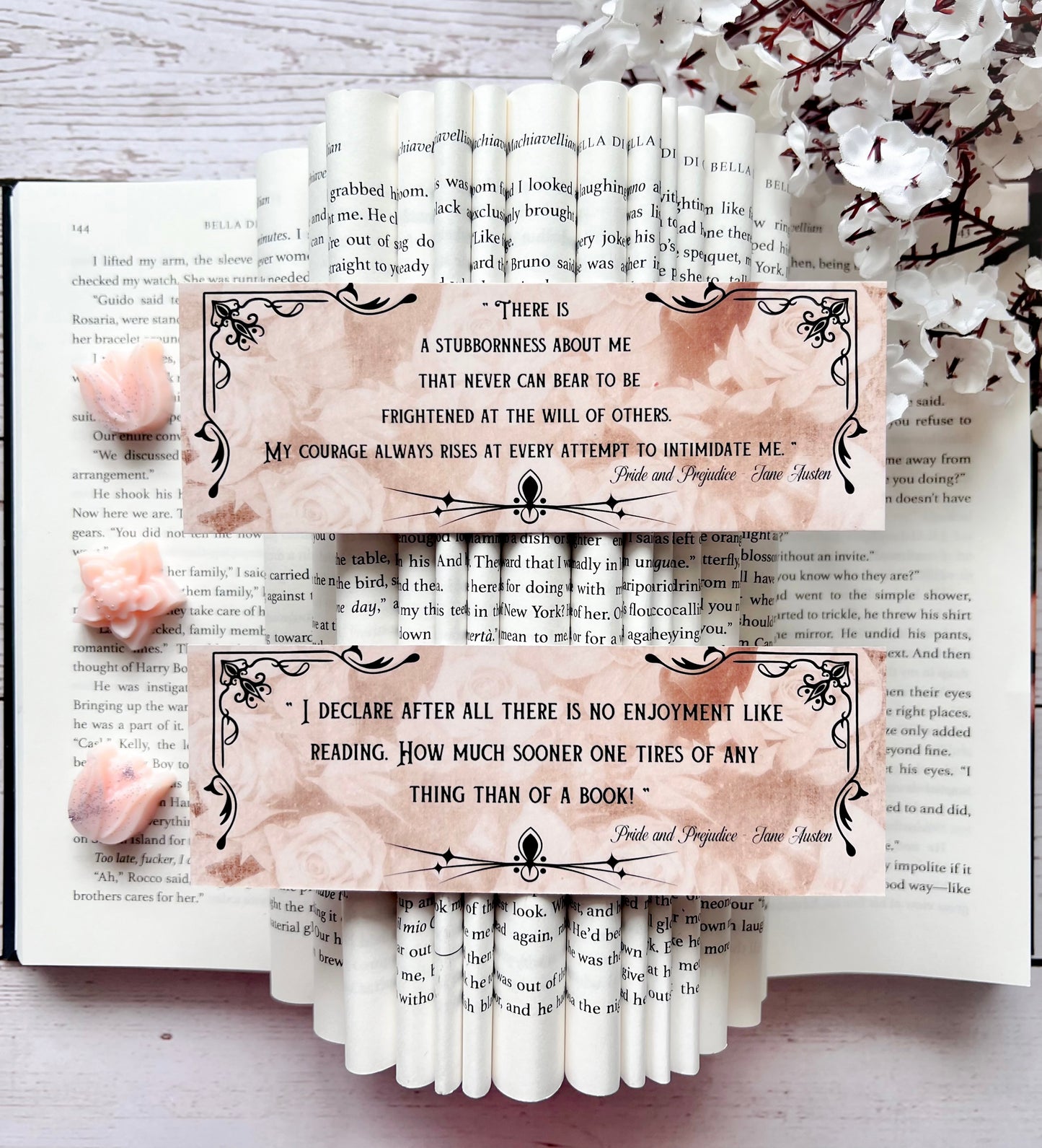 Pride and Prejudice Quotes Bookmark