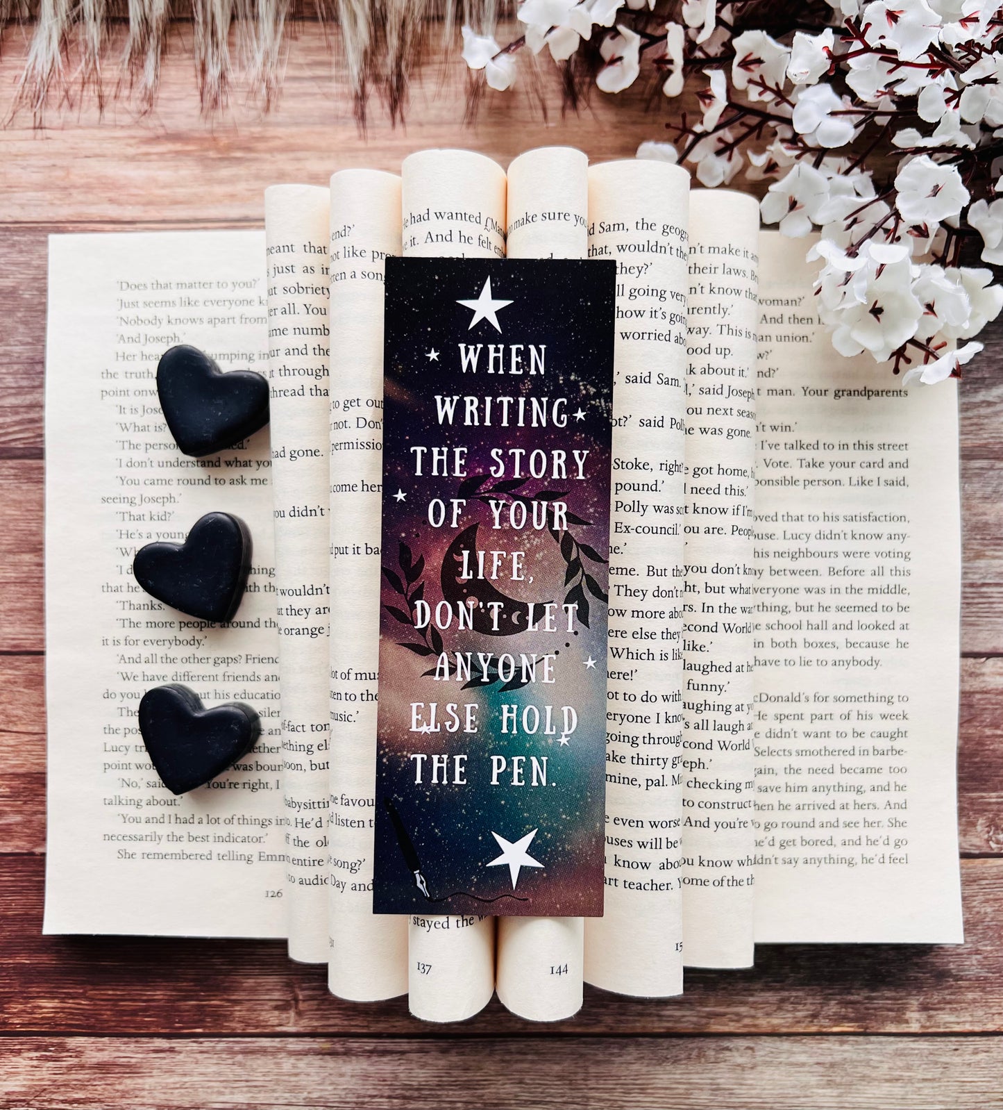 When Writing The Story Of Your Life - Bookmark