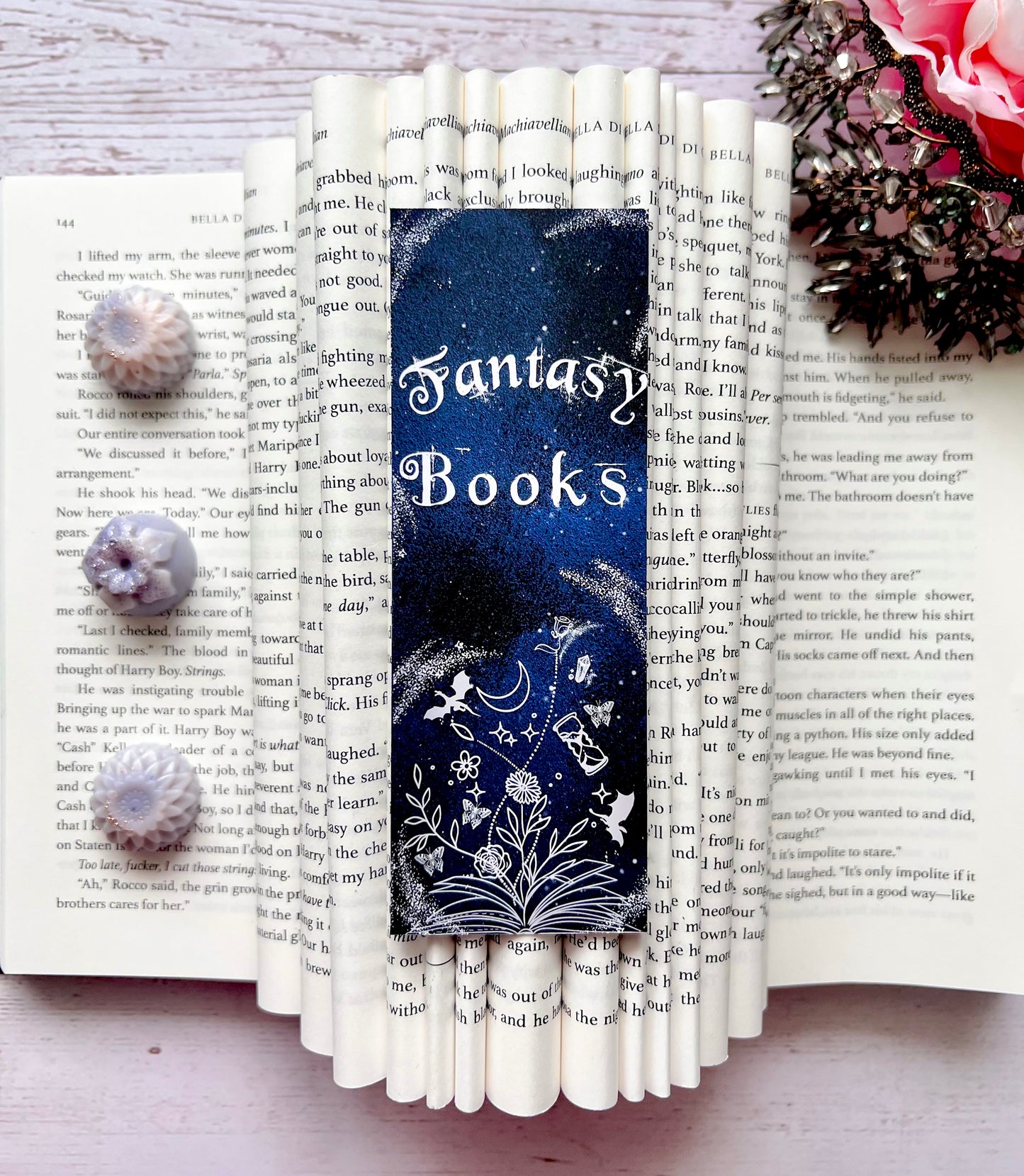 Fantasy Books Quote Bookmark