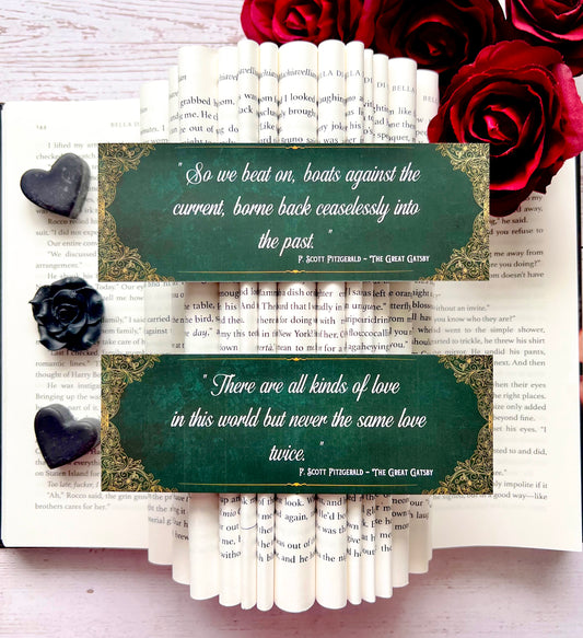 The Great Gatsby Quotes Bookmark