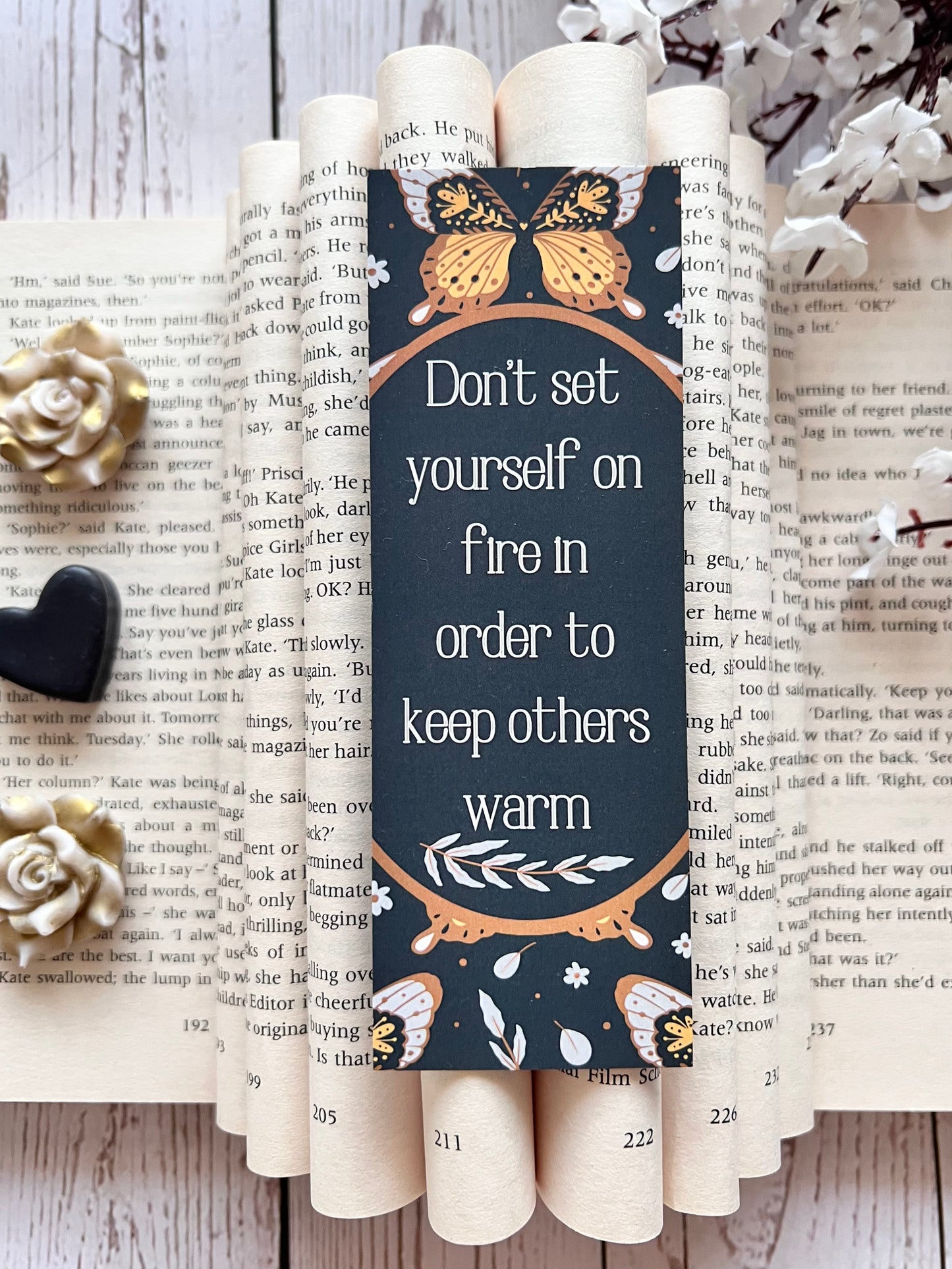 Don't Set Yourself On Fire Bookmark