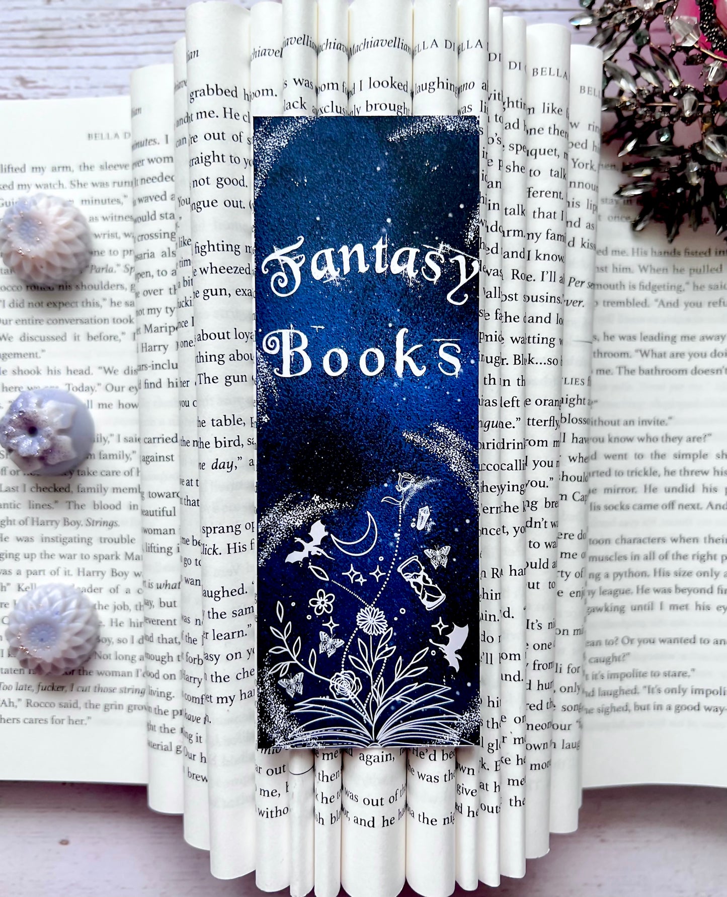 Fantasy Books Quote Bookmark